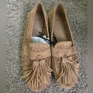 Woven Zara Shoes (brand new)